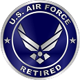 air force retired logo air force retired logo